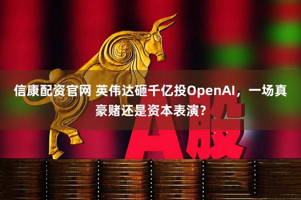 信康配资官网 英伟达砸千亿投OpenAI，一场真豪赌还是资本表演？